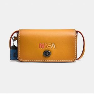 COACH x NASA yellow mini dinky dinkier